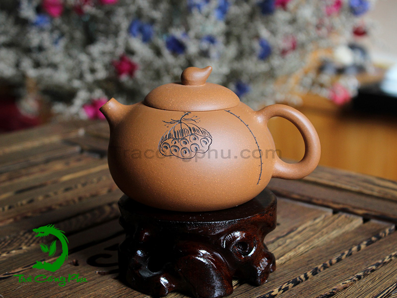 Ấm Tử Sa Dáng Hồ Lô - ATS641