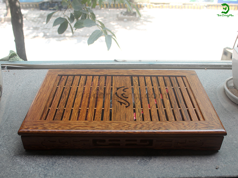 Khay Trà Gỗ Cánh Gà - KG84