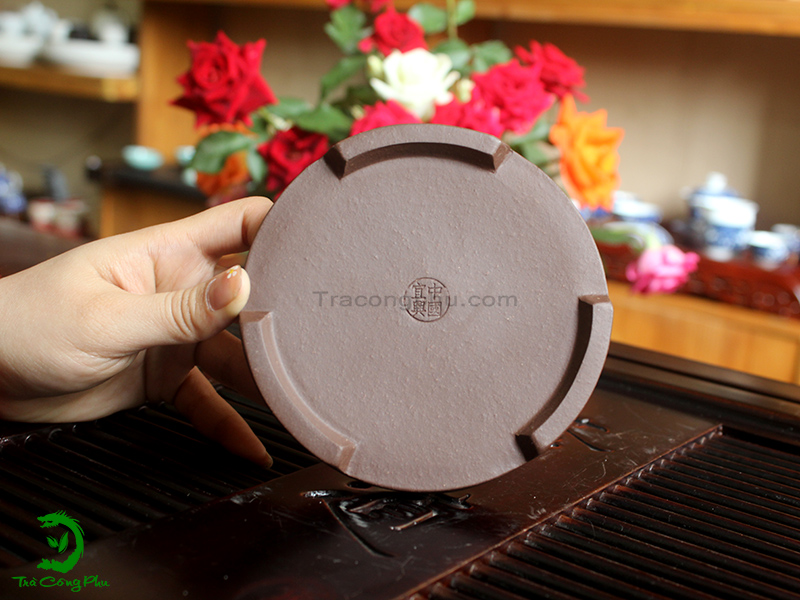 Đế ấm tử sa DĐA14