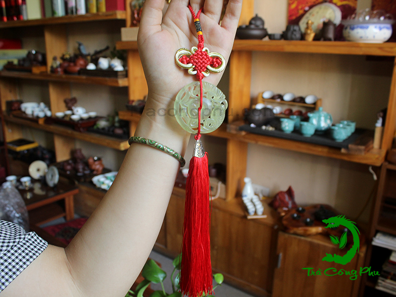 Ngọc Bội cá Chép Trông Trăng - NB04