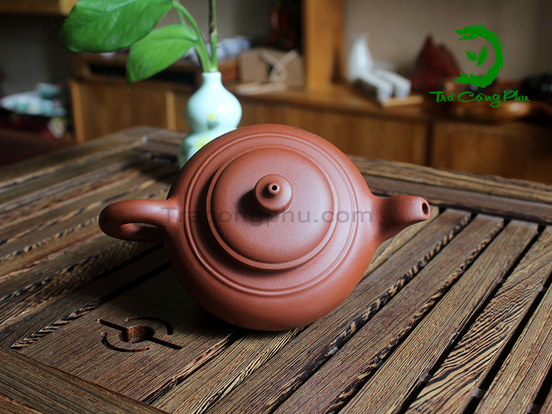 Ấm tử sa Biển phúc chim đỗ quyên ATS569