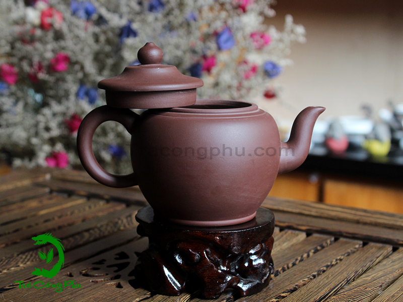Ấm tử sa dáng tiêu anh biến thể ATS647