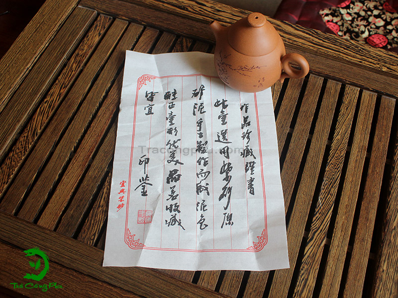 Ấm Tử Sa Long Đán Mai Hoa (Biến thể)- ATS693