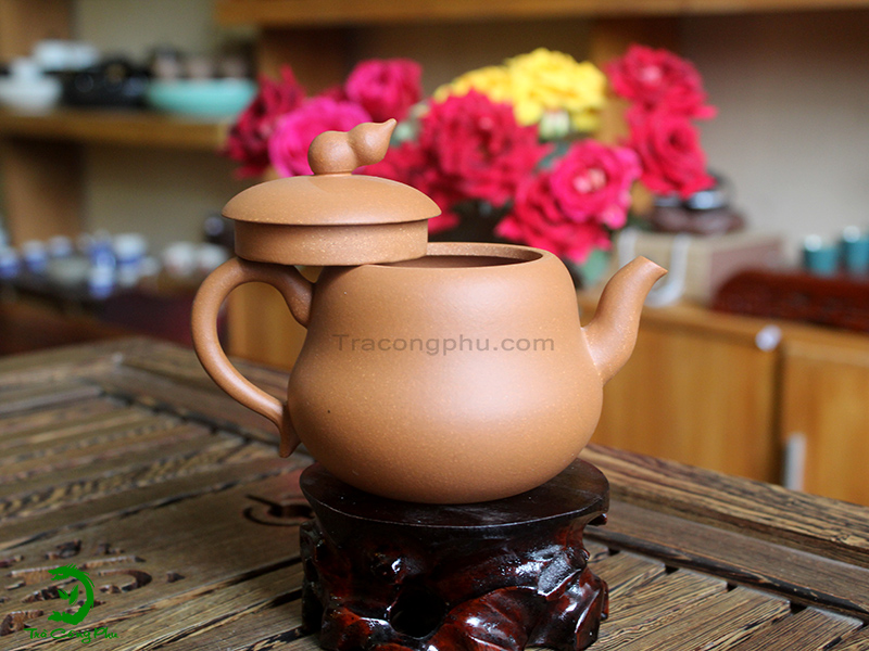 Ấm Tử Sa Dáng Hồ Lô - ATS708