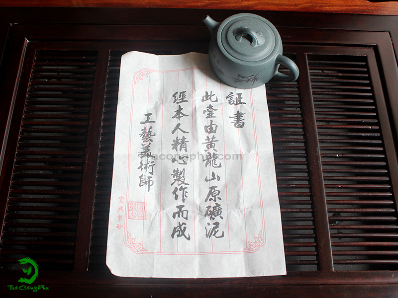 Ấm Tử Sa Châu Bàn - ATS810