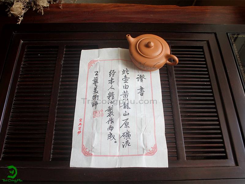 Ấm Tử Sa Nghi Hưng Hoa Sen - ATS897