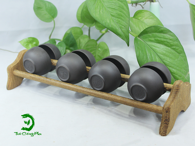 giá để chén bằng gỗ
