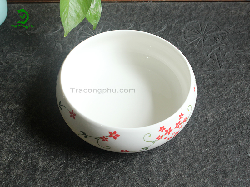 thuyền trà sứ cao cấp